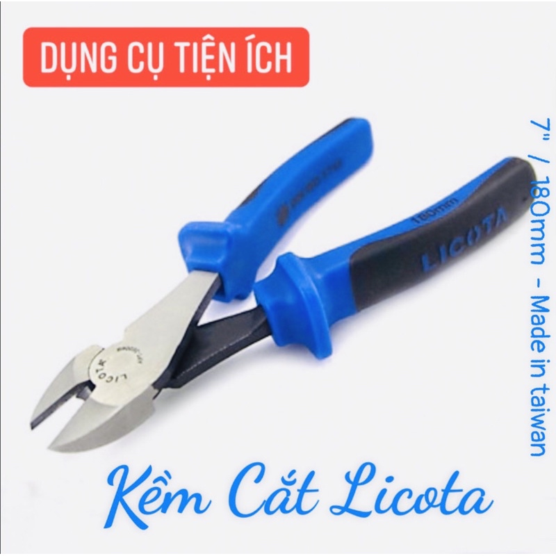 Kềm Cắt Licota 7&quot;  |  CHÍNH HÃNG