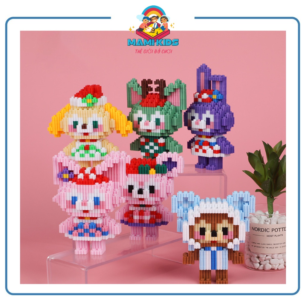 Đồ chơi lắp ráp mô hình xếp hình lego 3d mini bé trai gái nhân vật hoạt hình bearbrick,ironman,ninjago,minecraft,naruto