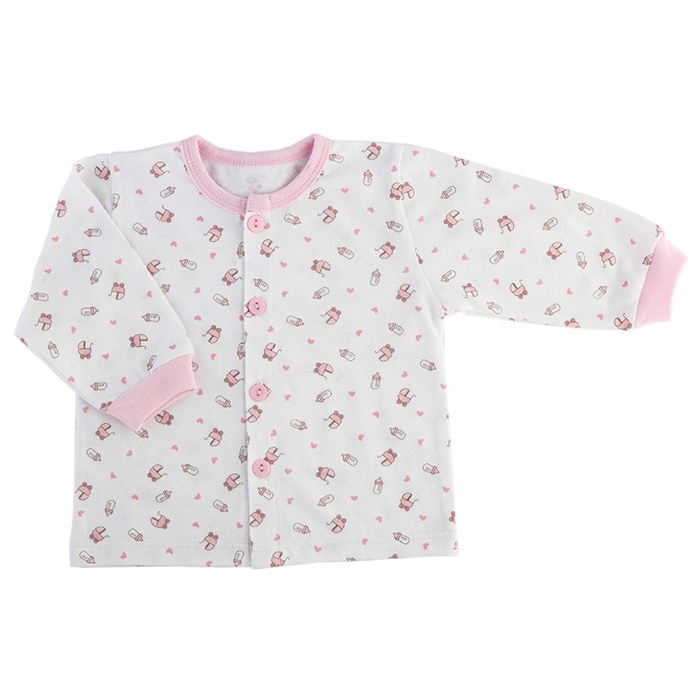 Set 5 áo dài tay sơ sinh  bo gấu đẹp ( sỉ lẻ)