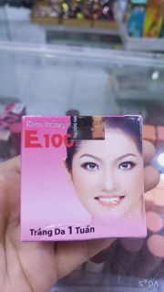 KEM TRẮNG DA MẶT E100