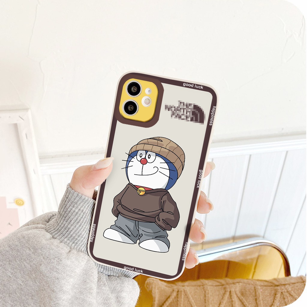 Ốp lưng iphone Cool Cat trong cạnh vuông 6/6plus/6s/6splus/7/7plus/8/8plus/x/xr/xs/11/12/13/pro/max/plus/promax