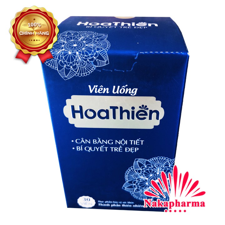 ✅ [CHÍNH HÃNG] Viên Uống Hoa Thiên - Giúp cân bằng nội tiết tố nữ, tăng cường sinh lý nữ, làm đẹp da, bổ máu