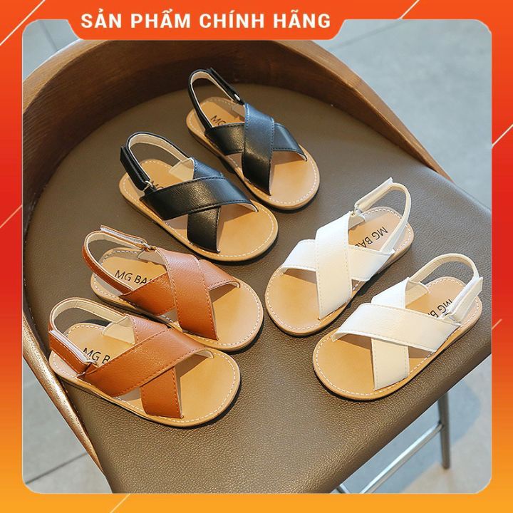 Dép cho bé trai bé gái,sandal cho bé mùa hè quai hậu đế cao su  mềm đẹp nhẹ và thoáng chân da PU hàng cao cấp V532