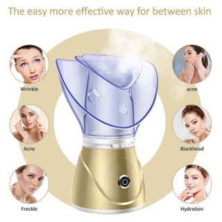 Máy xông mặt mũi họng mini，Máy xông hơi mặt thảo dược mini cao cấp