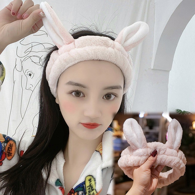 Băng đô thời trang dễ thương tai thỏ 266 Hagu nhỏ xinh Hagu Phong cách Ulzzang