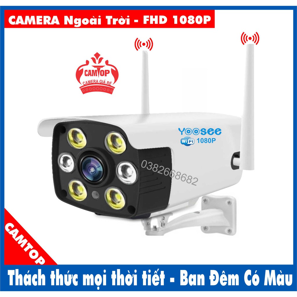 Camera IP ngoài trời YooSee IPW002 - FHD 1080P | WebRaoVat - webraovat.net.vn