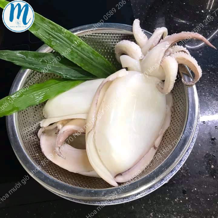1kg Mực nang làm sạch, tươi ngon, giòn