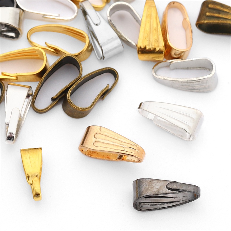Phụ kiện khóa treo vòng tay vòng cổ Beadia bằng sắt mạ kẽm DIY