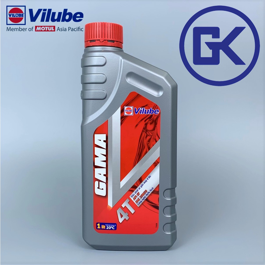 Dầu nhớt động cơ xe gắn máy 4 thì GAMA V SAE 20W50 ( xe số )