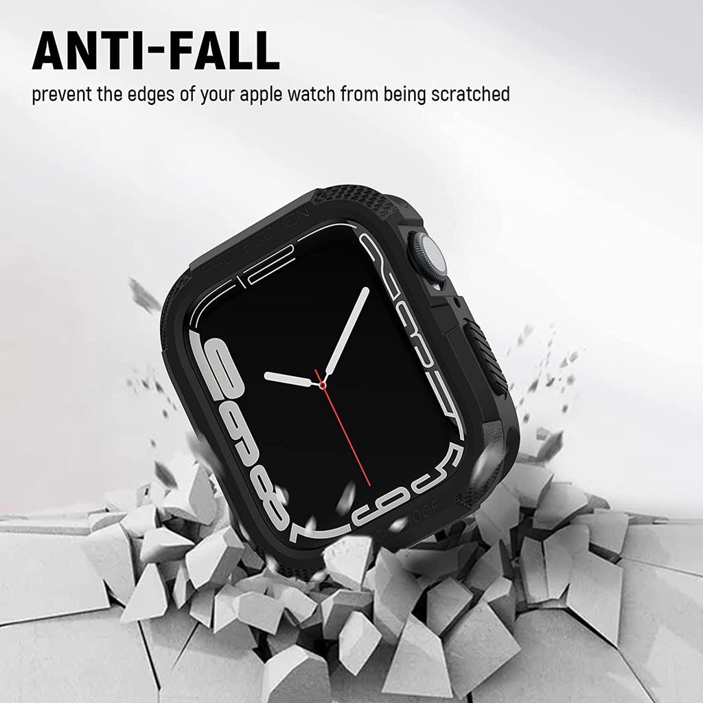 Sturdy Ốp Bảo Vệ TPU Chống Sốc Dành Cho Apple Watch 49mm 45mm 41mm 44mm 40mm 42mm 38mm Ultra / 8 / 7 / SE / 6 / 5 / 4 / 3 / 2 / 1