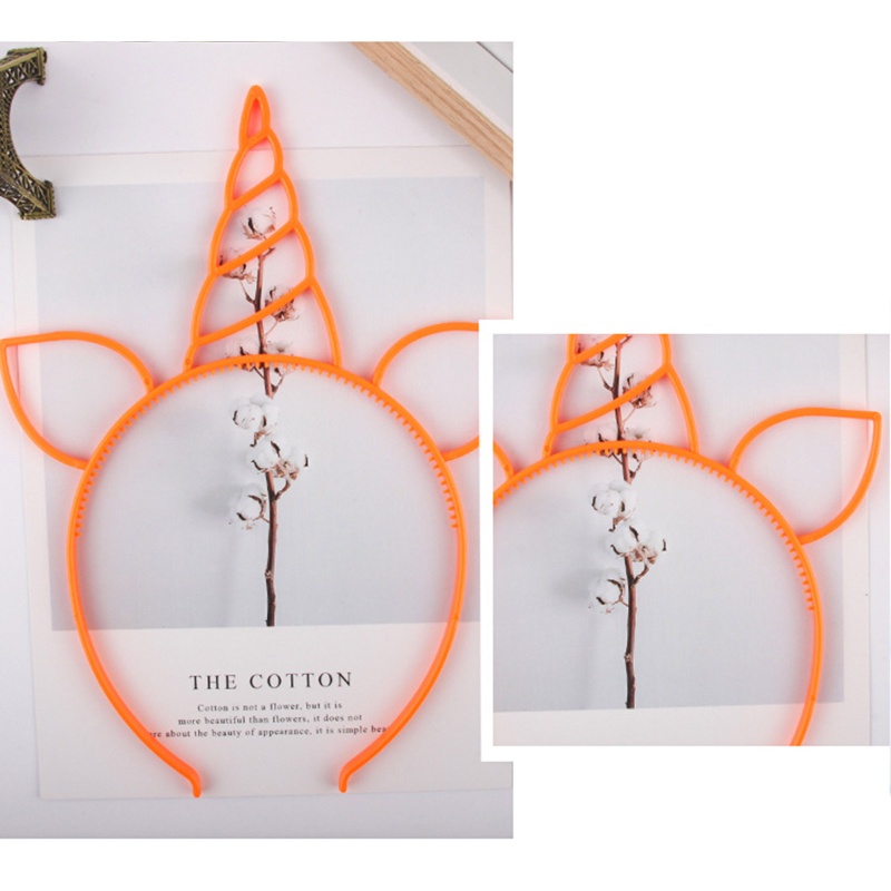 Băng Đô Tai Mèo Đính Sừng Kỳ Lân Đáng Yêu Cho Bé