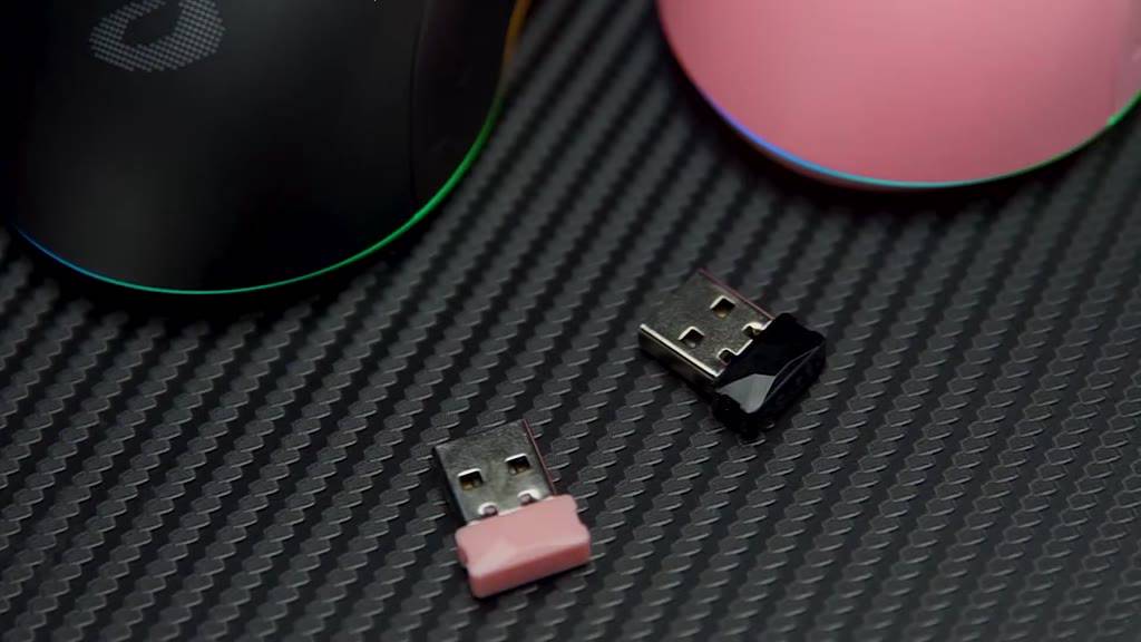 Chuột không dây Gaming Dareu EM901 Black / Pink / White ( LED RGB , Pin sạc ) | BigBuy360 - bigbuy360.vn