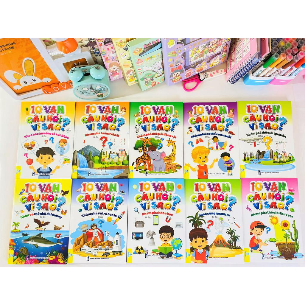 Sách - Trọn bộ Mười cuốn 10 Vạn Câu Hỏi Vì Sao - ndbooks