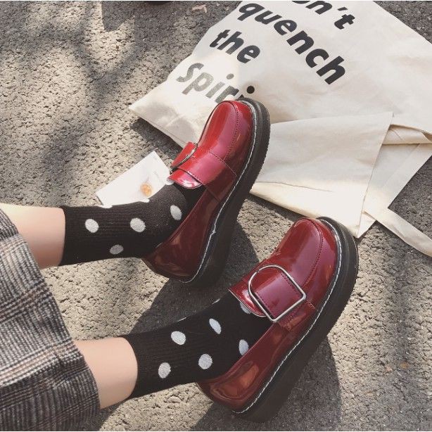 [ORDER]  Giày Oxford Ulzzang quai cài to  Hàng Quảng Châu | BigBuy360 - bigbuy360.vn