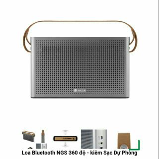 LOA BLUETOOTH CHÍNH HÃNH NGS ROLLER BYRON 360 KIÊM SẠC DỰ PHÒNG