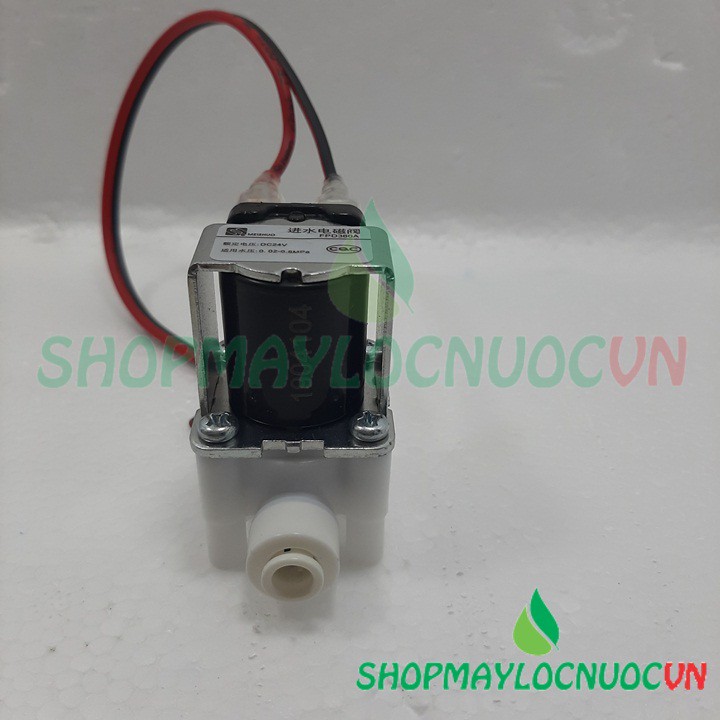 Van điện từ máy lọc nước – 24V – Loại Nối nhanh - Dùng được cho tất cả các Máy Lọc Nước - ShopMayLocNuocVN