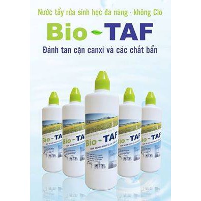 BIO TAF – NƯỚC TẨY RỬA SINH HỌC ĐA NĂNG (không CLO)