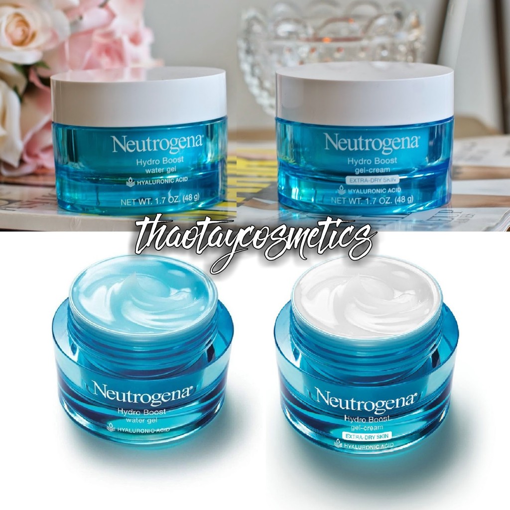 [Bản Mỹ] Kem dưỡng ẩm Neutrogena Hydro Boost Water Gel Cream cho da khô da dầu (48g)