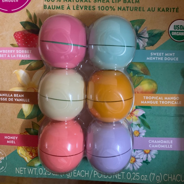 Son dưỡng hình quả trứng EOS Lip Balm
