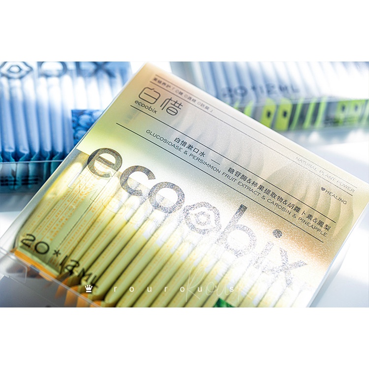(Cao cấp) Nước xúc miệng Ecoobix hoa quả làm sạch răng miệng giảm tình trạng ố vàng giảm hôi miệng cực tốt