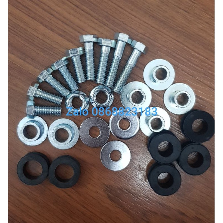 Tách lẻ bộ ốc báng chân xe Wave nhỏ, wave zx, wave Thái hàng chính hãng Honda