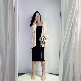 Váy 2 dây sợi bún