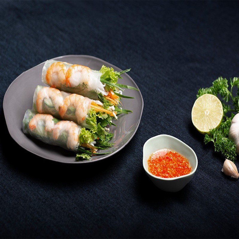 Bánh tráng cuốn rau củ 3 màu Mekong River 300gr-Ankanfood