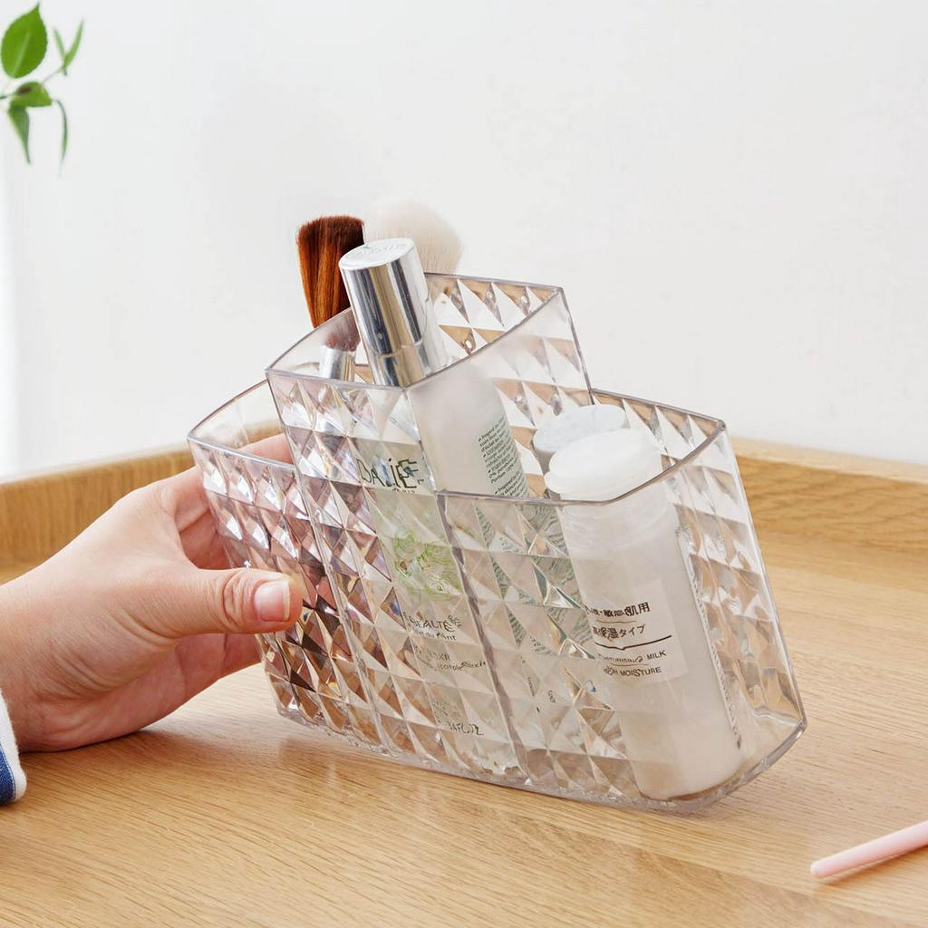 Hộp Đựng Cọ Trang Điểm JUJIAJIA Trong Suốt Đa Năng Tiện Dụng