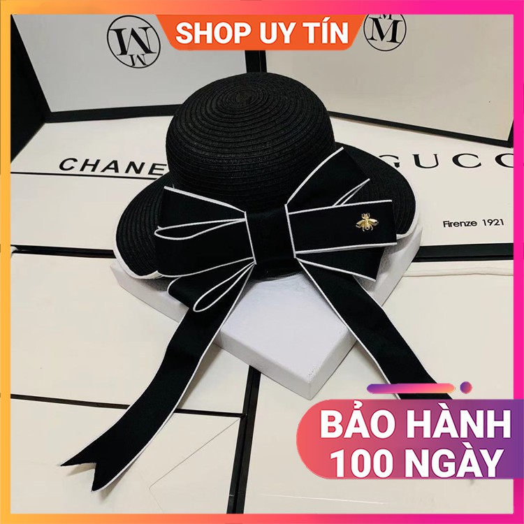 Mũ Đi Biển - Nón Cói Rộng Vành Vintage Cao Cấp Nữ Đẹp