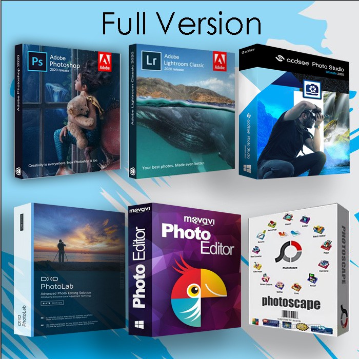 Lightroom 2020 Acdsee Phụ Kiện Chụp Ảnh Studio X Movavi