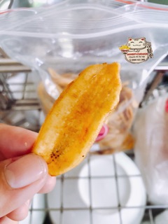 Chuối sấy giòn nhà làm