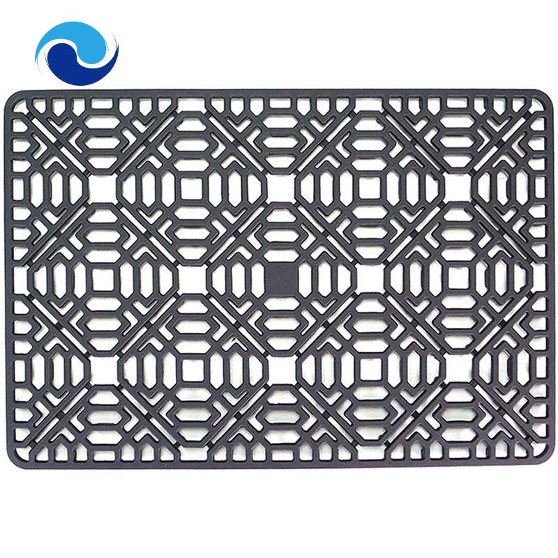 Tấm Lót Bồn Rửa Bằng Thép Không Gỉ Hoặc Gốm Màu Xám Chống Trượt Chịu Nhiệt Tốt