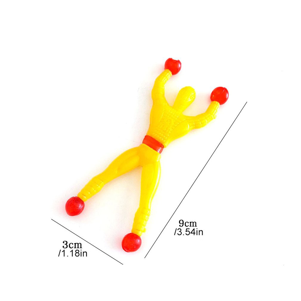 [Size lớn 90mm] Đồ Chơi Người Nhện Leo Dính Tường Độc đáo Cho Bé