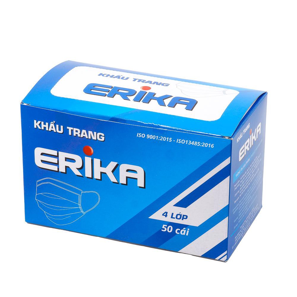 Khẩu trang y tế 4 lớp ERIKA - Hộp 50cái