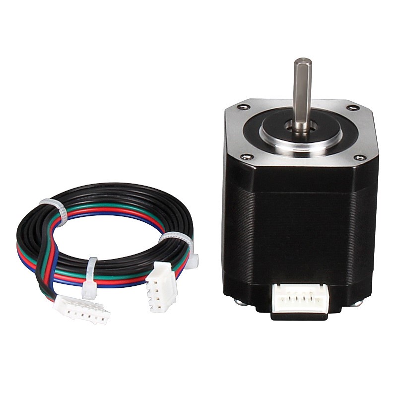 [New 100%] Động cơ bước step motor 42 1.8 0.9 độ NEMA17 mới dày 23 28 33 38 40 48mm kèm dây