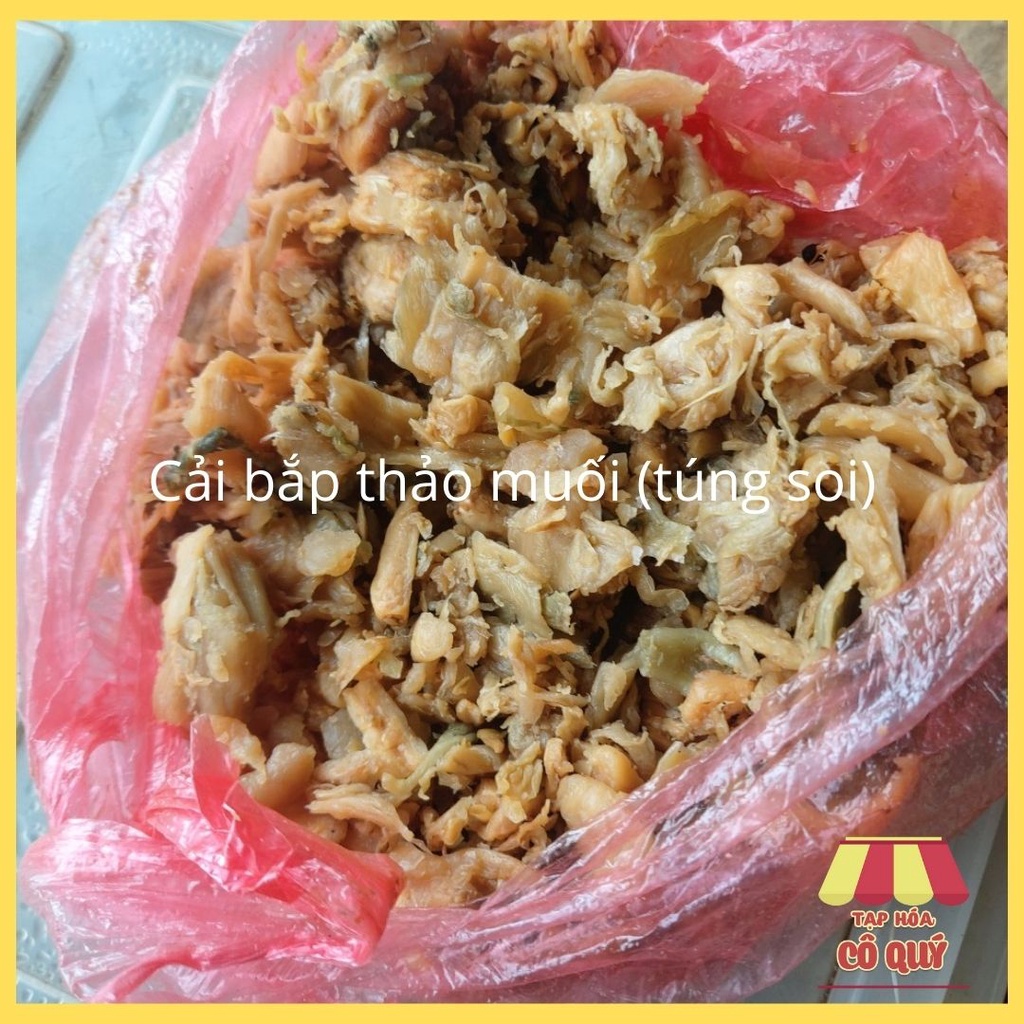 Cải bắp thảo muối, túng soi nấu khâu nhục, lẻ sỉ từ 70k/kg - Tạp hóa cô Quý (M47)