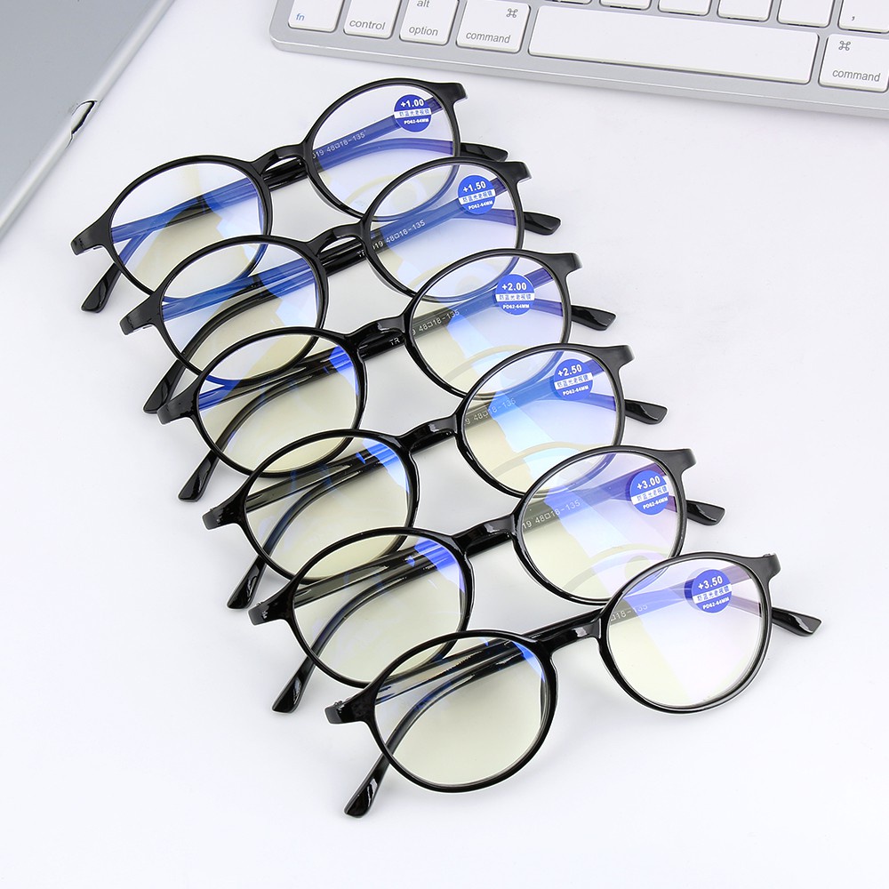 Kính Đọc Sách Chống Mỏi Mắt Chống Ánh Sáng Xanh Tr90 + 1.00 ~ + 4.00