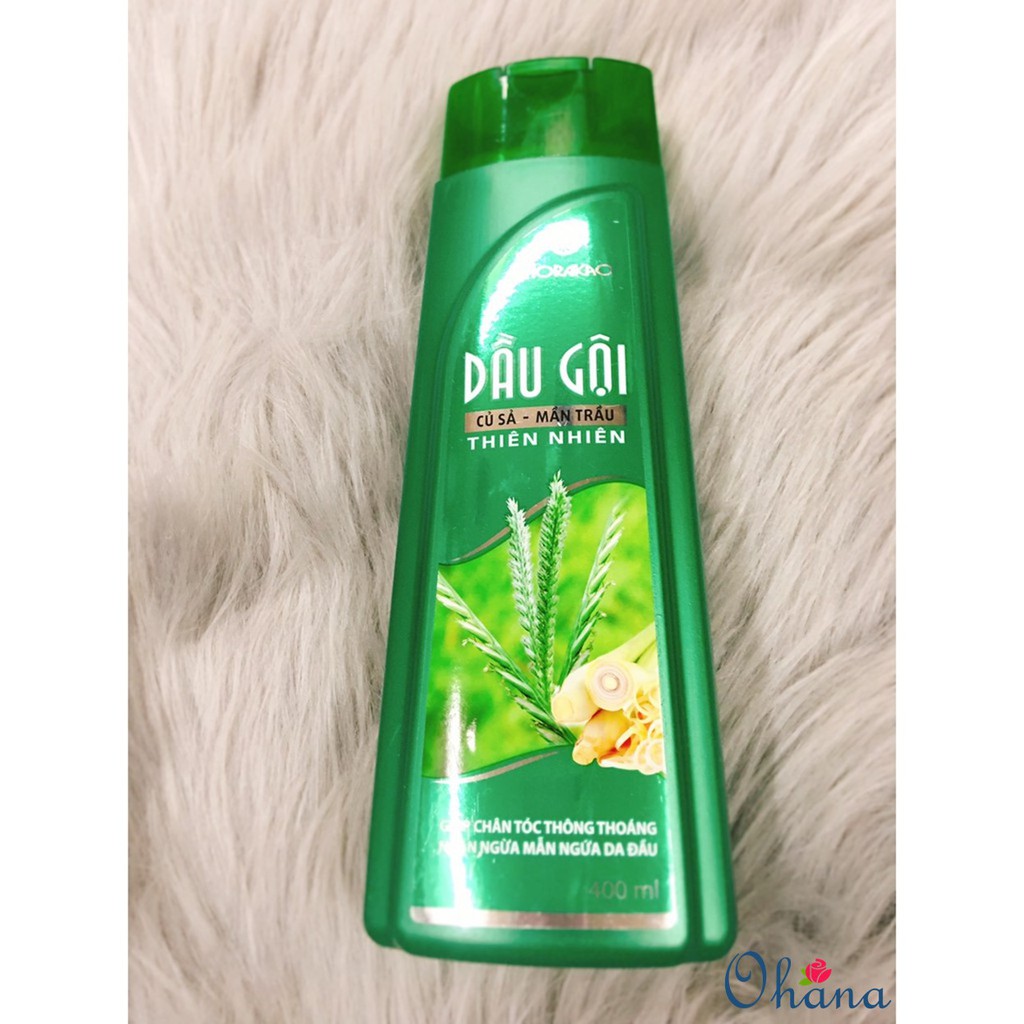 Thorakao Dầu gội củ sả, mần trầu 400ml