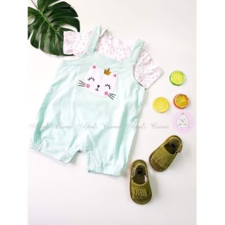 Yếm mèo xanh dương cute