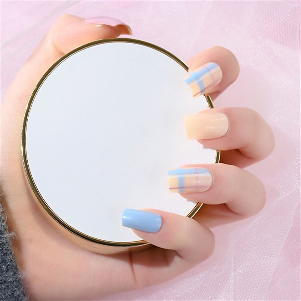 Bộ Móng Tay Giả Bằng Acrylic Che Phủ Toàn Diện Có Thể Tháo Rời Diy