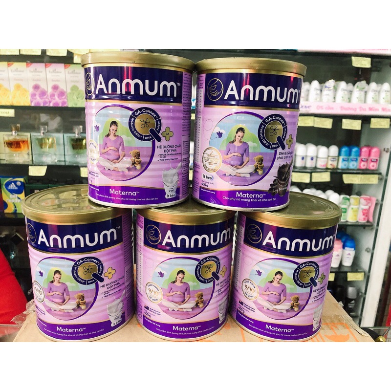 Sữa bầu Anmum Mater 400g đủ 2 vị_dinh dưỡng dành cho phụ nữ mang thai và cho con bú.