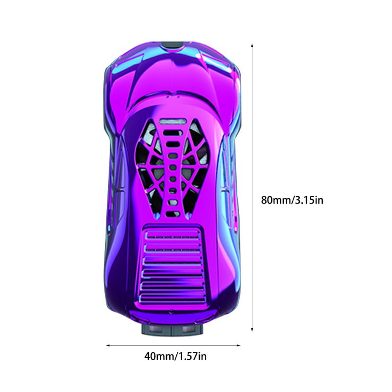 Quạt Tản Nhiệt Làm Mát Mini Không Gây Tiếng Ồn Kích Thước Nhỏ Gọn Thông Dụng Cho 4-6.7 ''