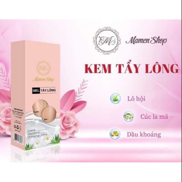 GEL TẨY LÔNG MAMENSHOP CHÍNH HÃNG