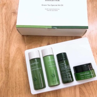 Set dưỡng Innisfree trà xanh mini