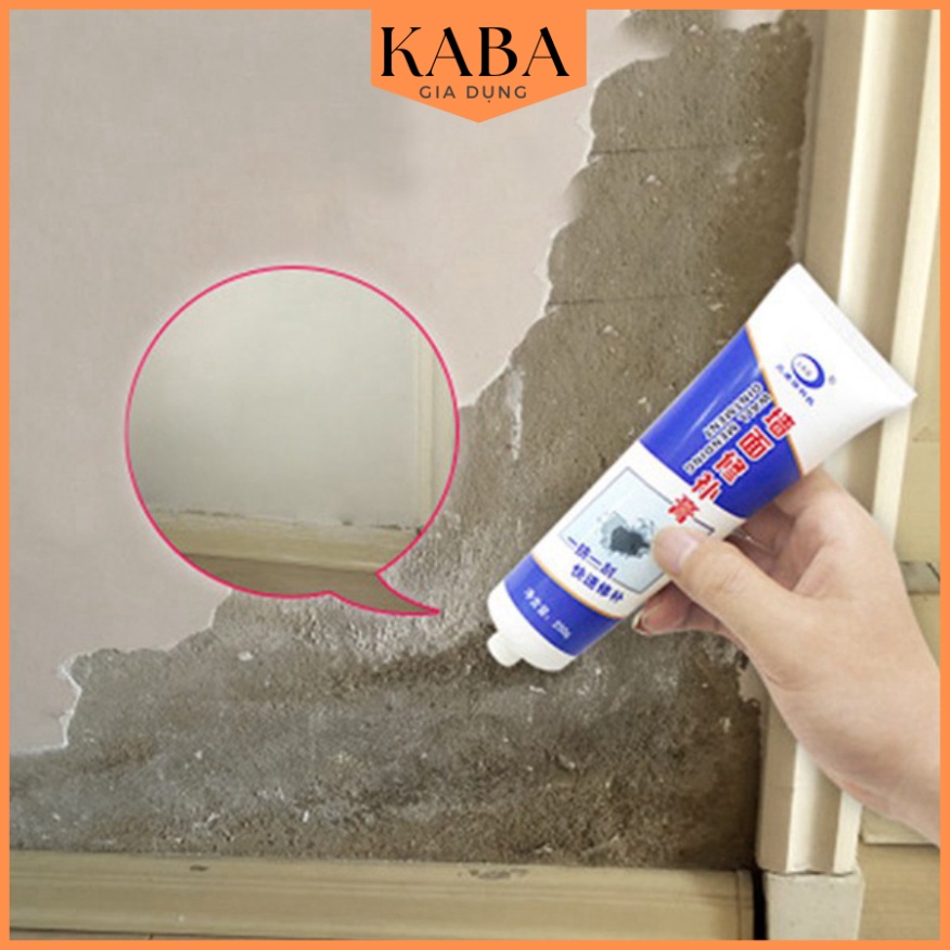 Sỉ 17k-Keo Vá Vết Nứt Tường Nhà Cao Cấp Chống Nước Chống Mốc-Keo vá trám tường, phục hồi vết nứt, mốc, bẩn, làm mới KABA