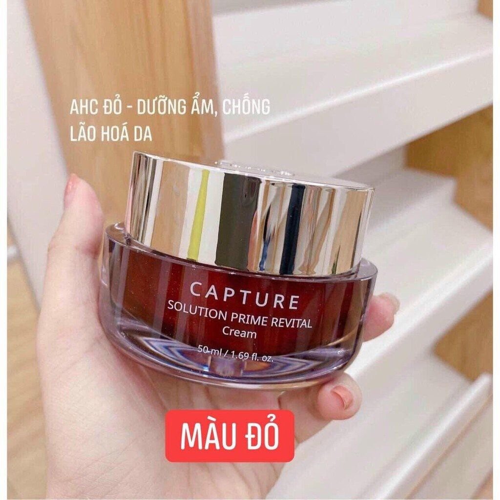 Kem AHC Capture {𝗖𝗛𝗜́𝗡𝗛 𝗛𝗔̃𝗡𝗚} Kem Dưỡng Da AHC Capture Solution Max Cream 50ml nuôi dưỡng nàn da