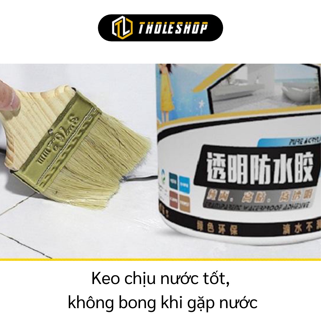 Keo Chống Thấm - Keo Quét Chống Thấm Trong Suốt PURE Chống Dột Mái Tôn, Sàn Nhà 9086