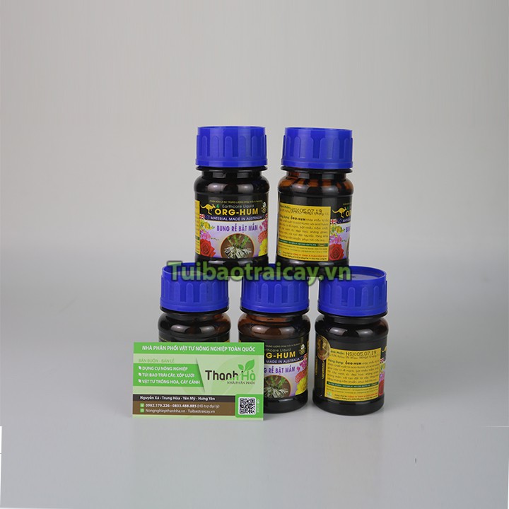 Phân bón bung rễ, bật mầm cho hoa cây cảnh Org Hum 100ml - T105