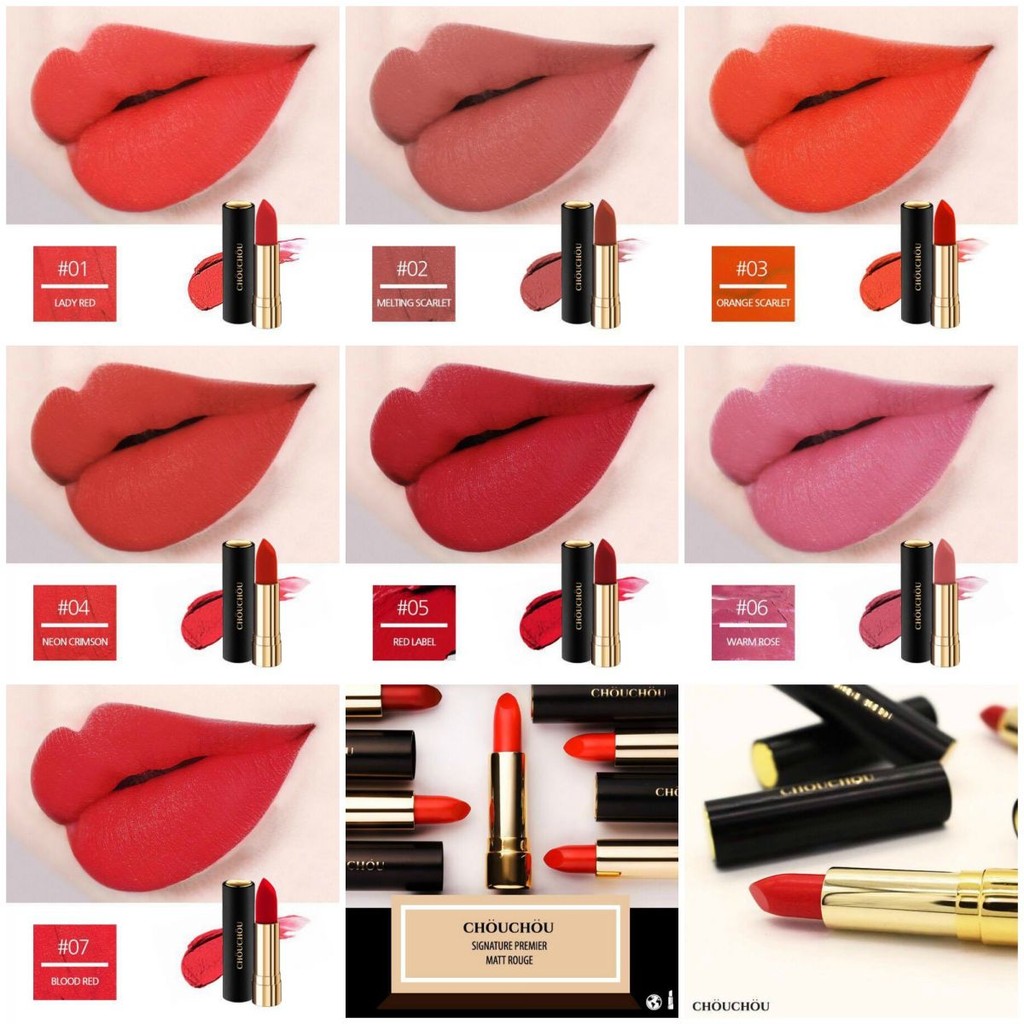 Son Chou Chou Signature Premire Matt Rouge | BigBuy360 - bigbuy360.vn