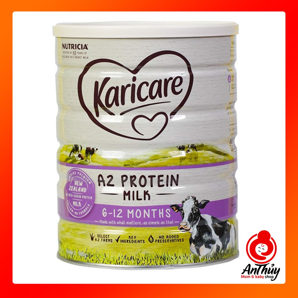 Sữa Karicare protein A2 của Úc 900g Số 2